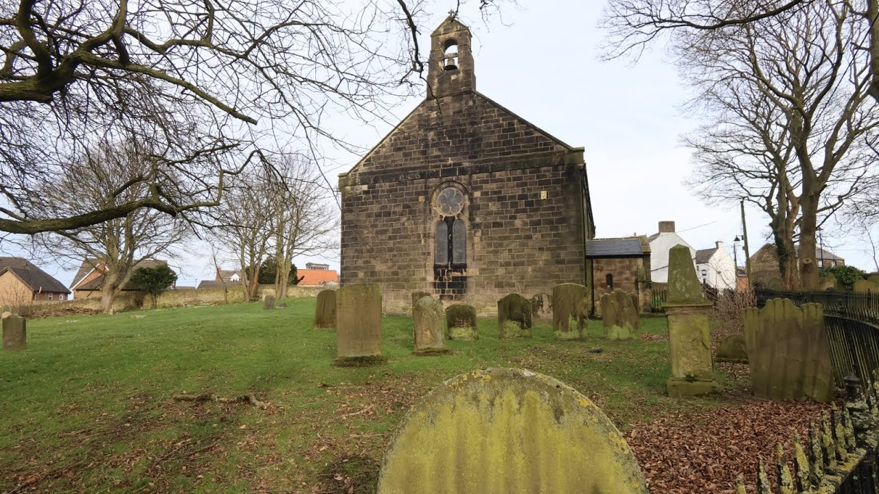THE GRAVEYARD in PENSHAW VILLAGE, SUNDERLAND