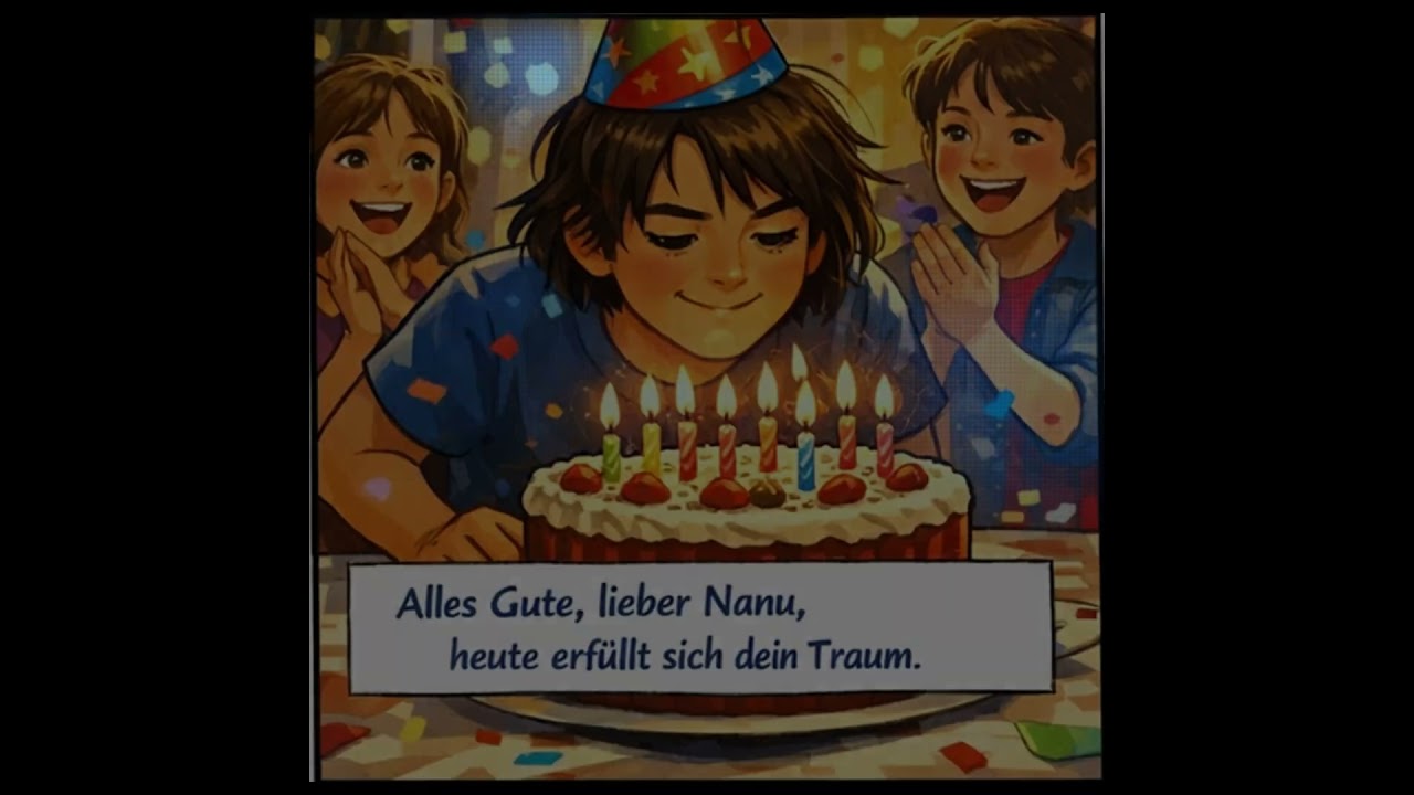 Geburtstagslied: Alles Gute nur für dich, Nanu