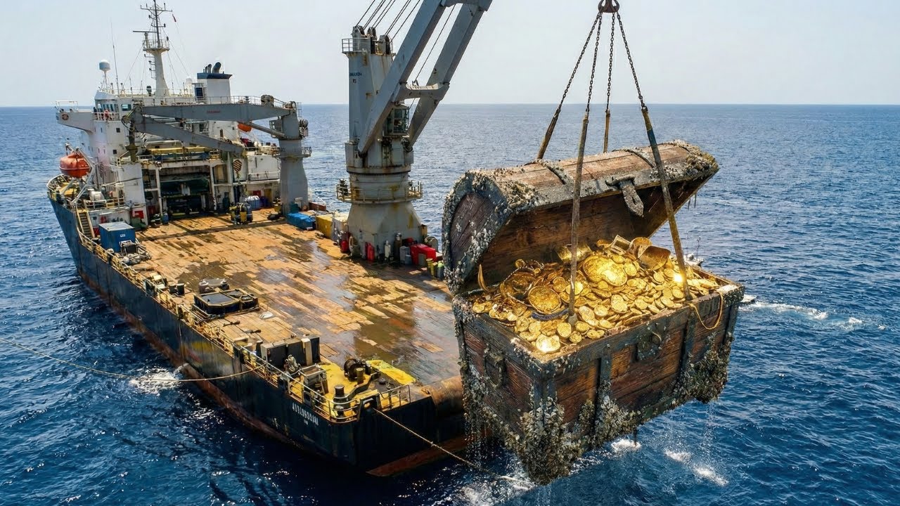 $450,000,000 Treasure Discovery on the Ocean Floor (Real Recovery)