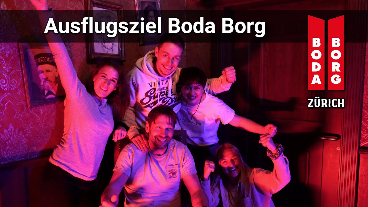 Ausflugsziel Boda Borg Zürich - Gemeinsamer Spass und Nervenkitzel