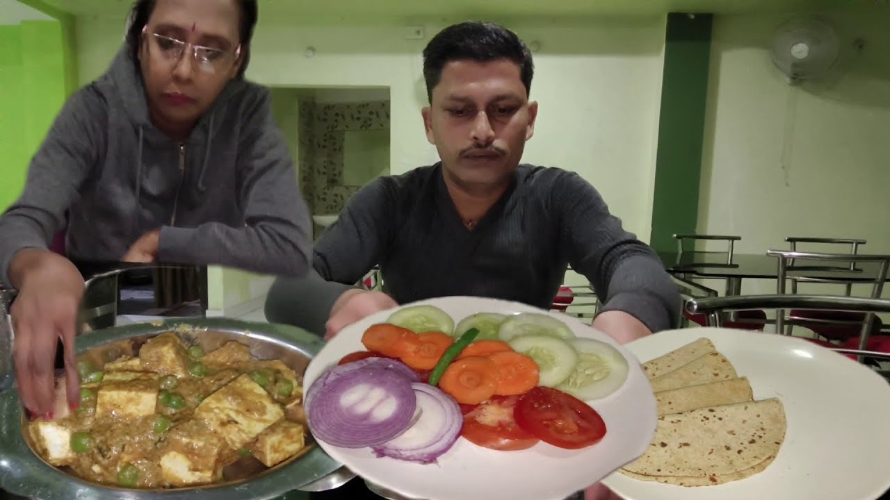 মটরপনির,মিক্সসবজি আর কাতলা মাছ দিয়ে বেশ ভালো ডিনার করলাম | Ruti | Katla Mach | Paneer | Mixed Veg