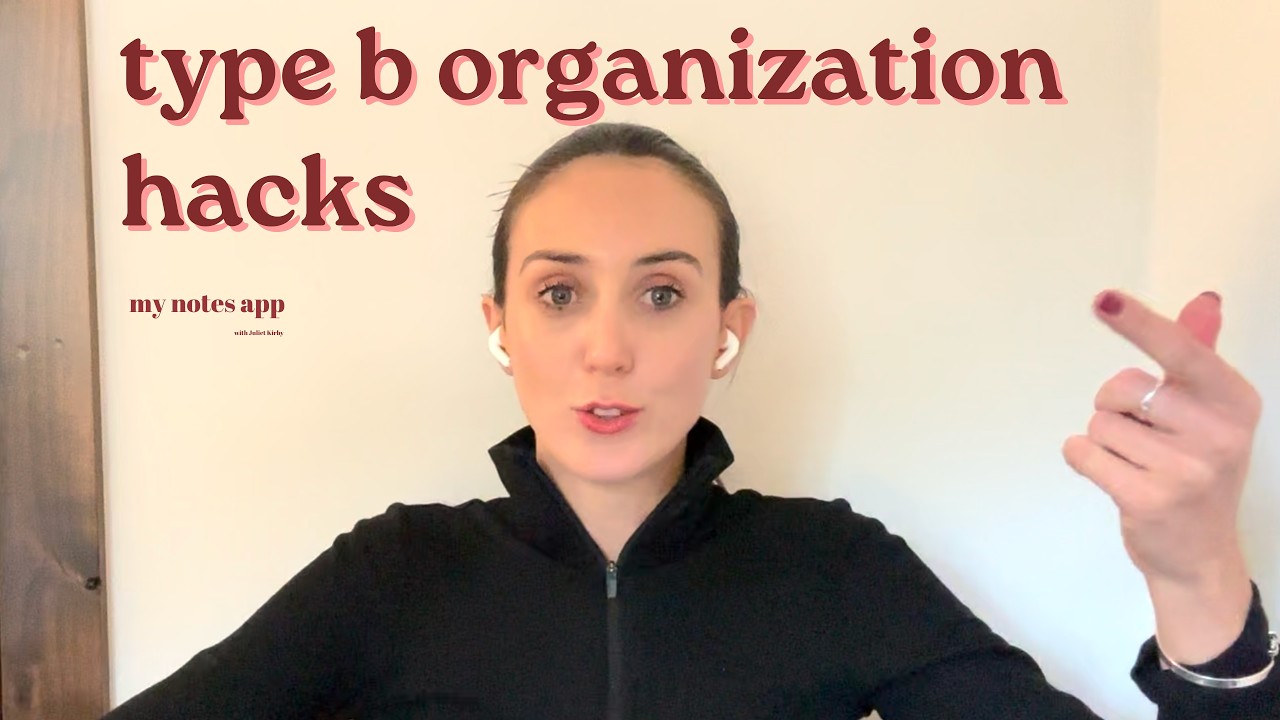 type b organization hacks
