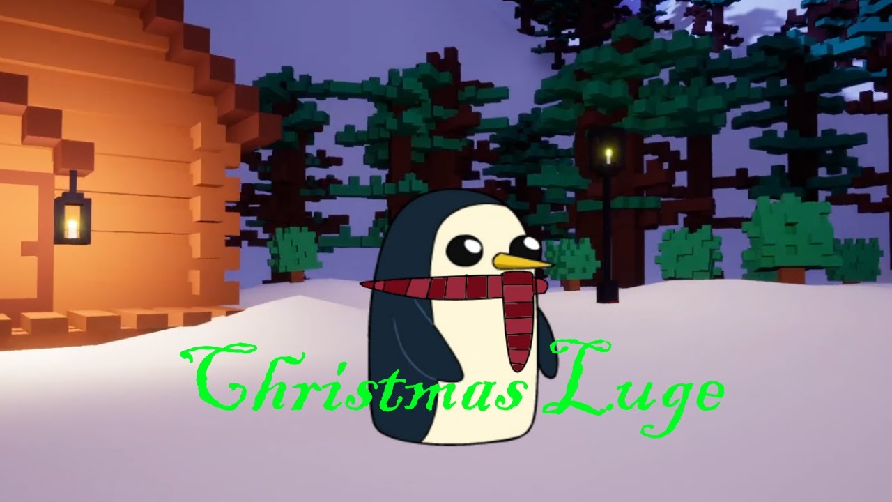 Gunter's Scarf Delivery | Christmas Luge