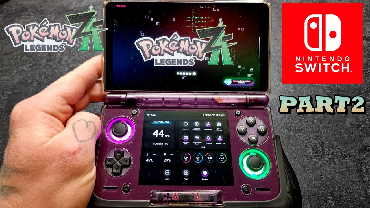 Pokémon Legends: Z-A (Nintendo Switch) - Ayn Thor Gameplay (Part 2)