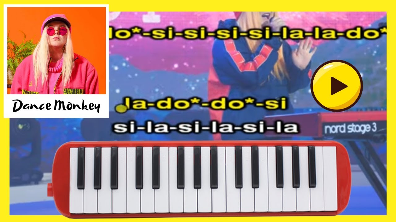 Cómo tocar DANCE MONKEY en MELÓDICA // notas musicales  ► Vídeo Tutorial (pianica) // Aprende Piano