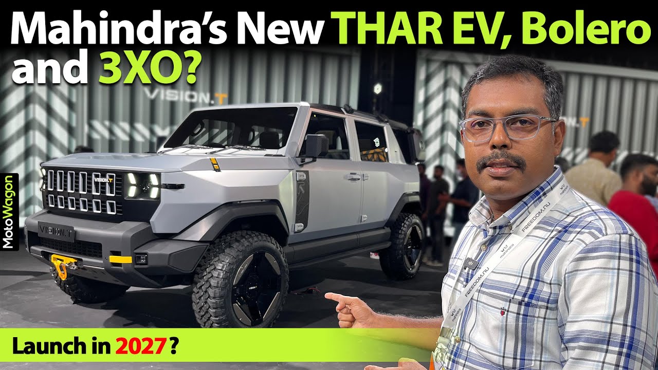 Mahindra's Upcoming Thar EV, Bolero and More - Launch in 2027? | Tamil Car Review | MotoWagon.