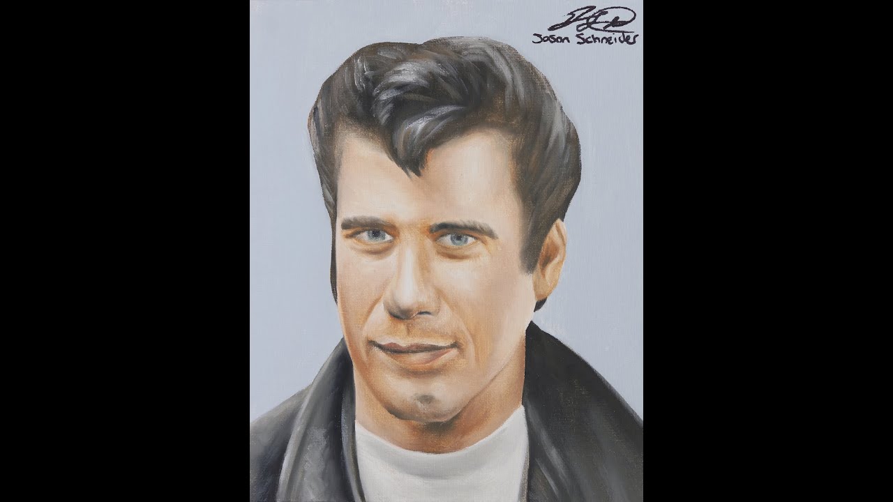 Danny Zuko painting timelapse