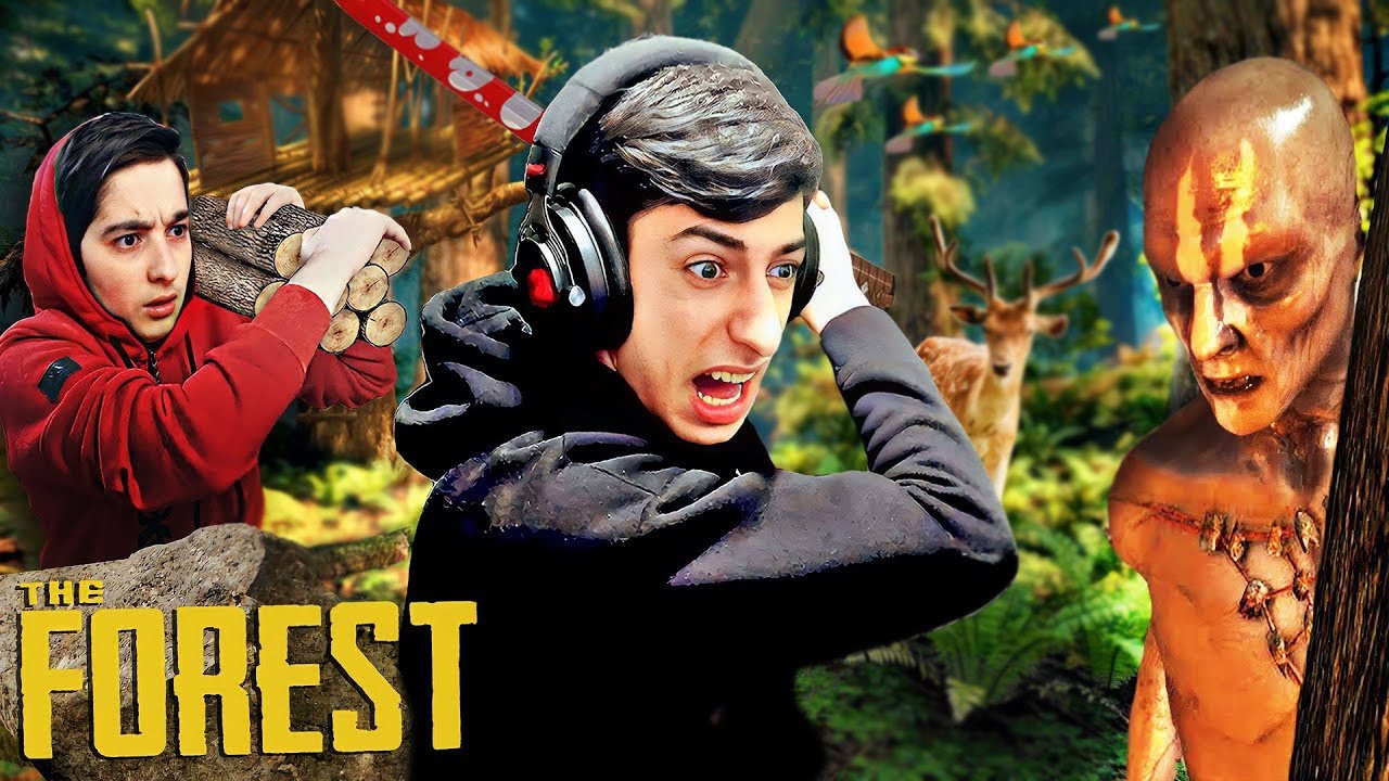 Այ հիմա դուք տեսեք թե ինչ տուն եմ սարքում🏡🤪 / THE FOREST