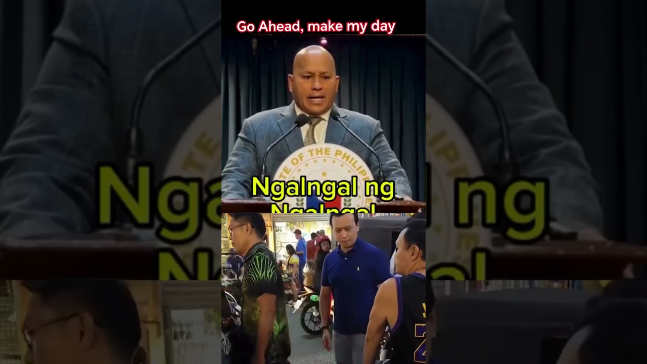 Go Ahead Make my Day Senator Bato Dela Rosa to Trillanes #batodelarosa #trillanes #icc