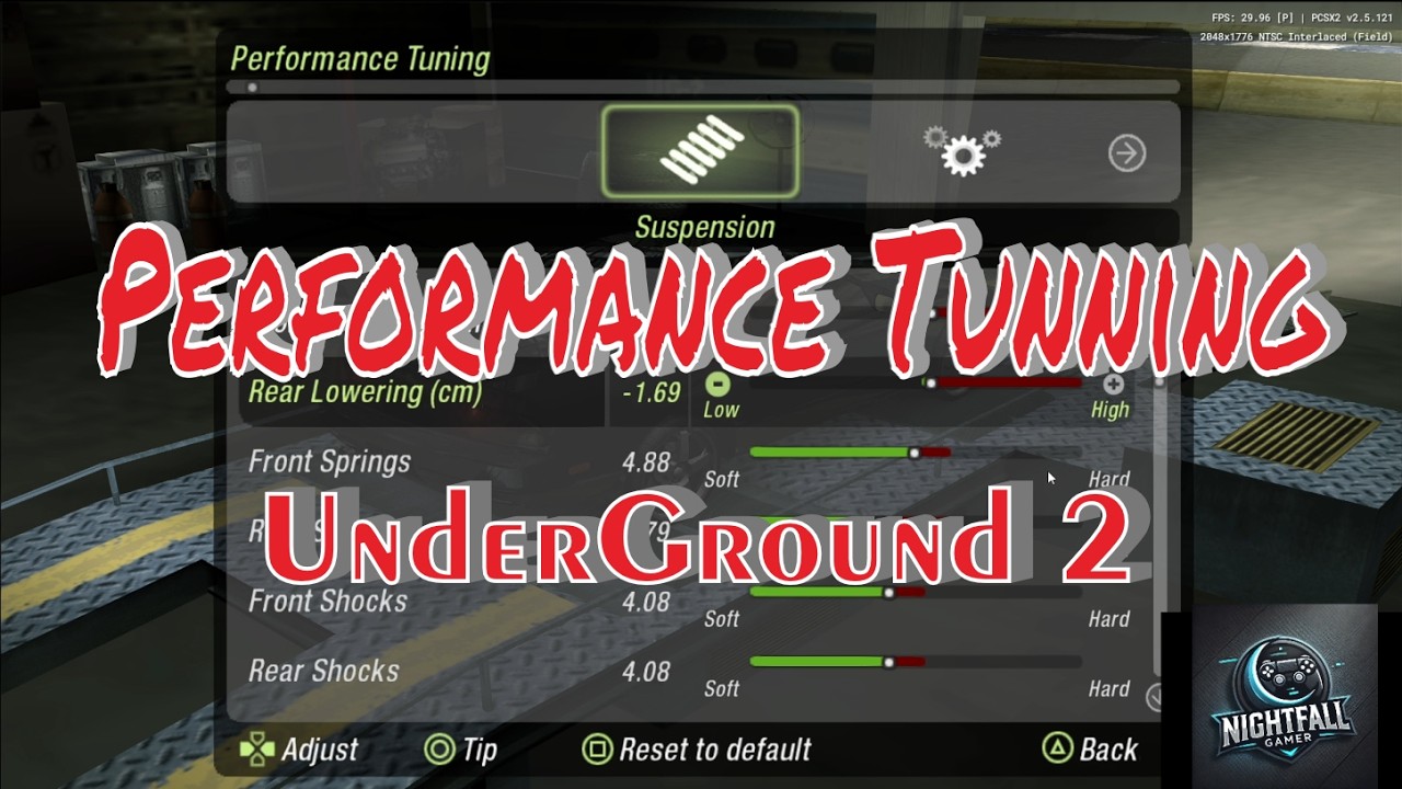 Performance tuning - UnderGround 2