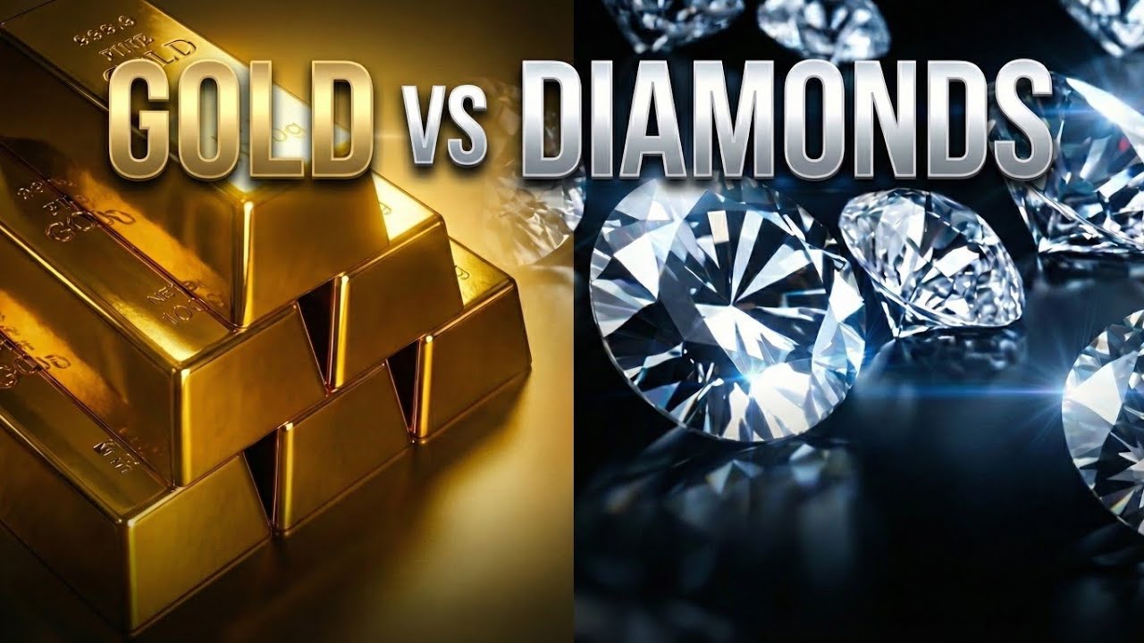 Gold vs Diamond Manufacturing | How These Precious Materials Are Made