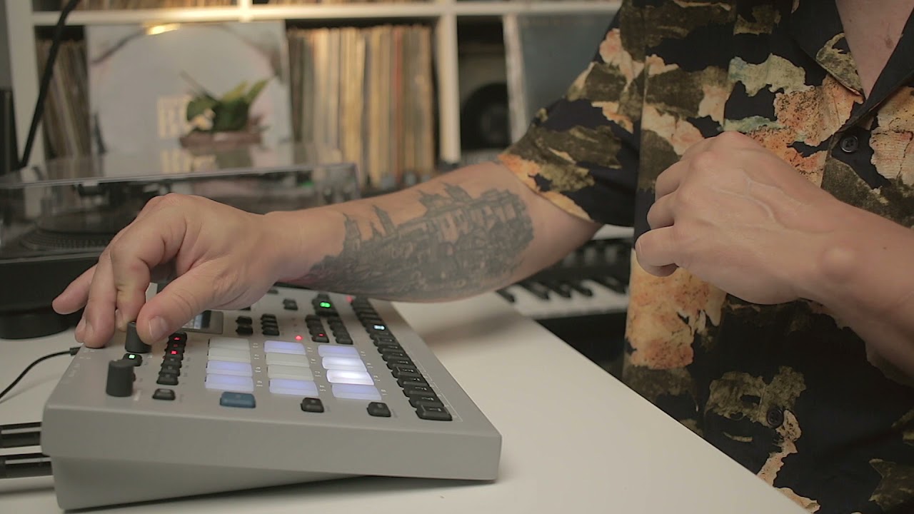 Chilled Jazzy Lofi Beat on the Analog Rytm Drum Machine/Sampler