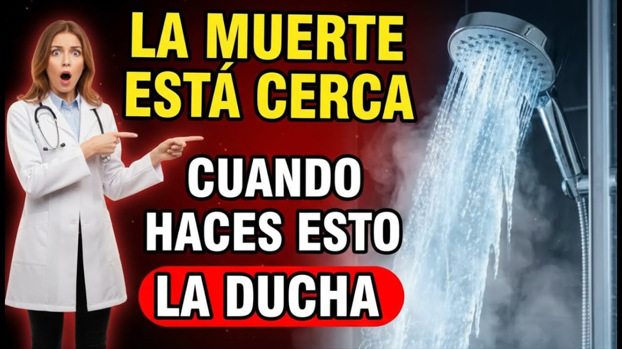 Estos Hábitos en la Ducha Aumentan el Riesgo de Infarto y ACV Con los Años
