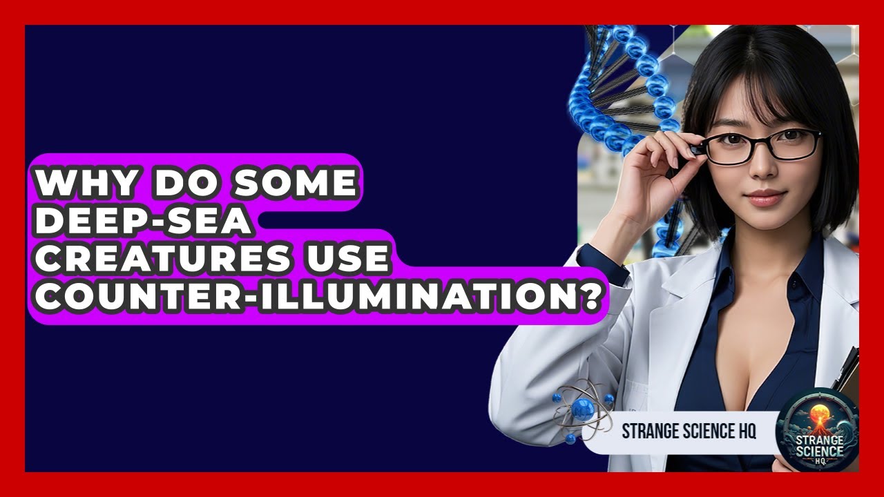 Why Do Some Deep-sea Creatures Use Counter-illumination? - Strange Science HQ