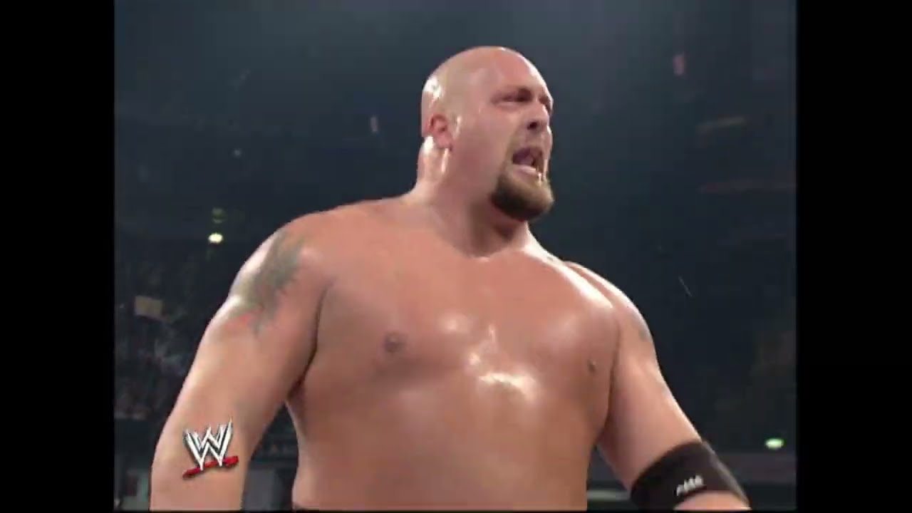 Big Show saves Eddie from getting his head shaven by Angle, Jindrak & Reigns (SmackDown!) HD | 2004