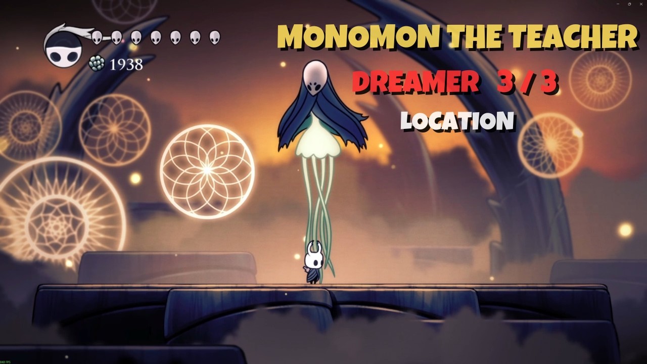 Monomon The Teacher Location - Hollow Knight