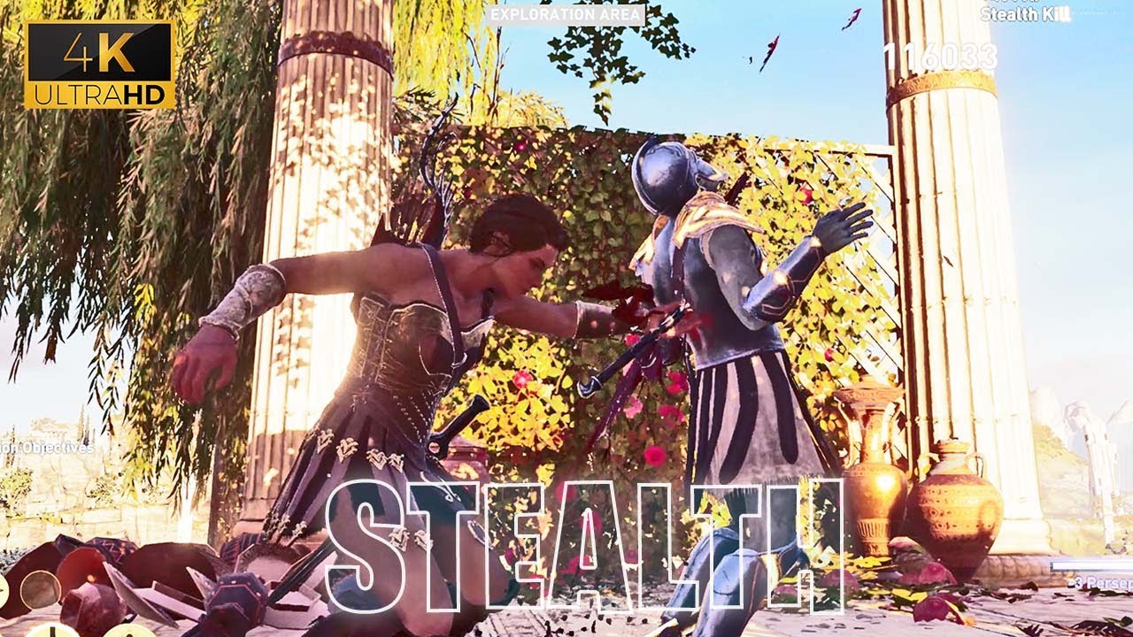 Assassin's Creed  Odyssey (stealth kills)