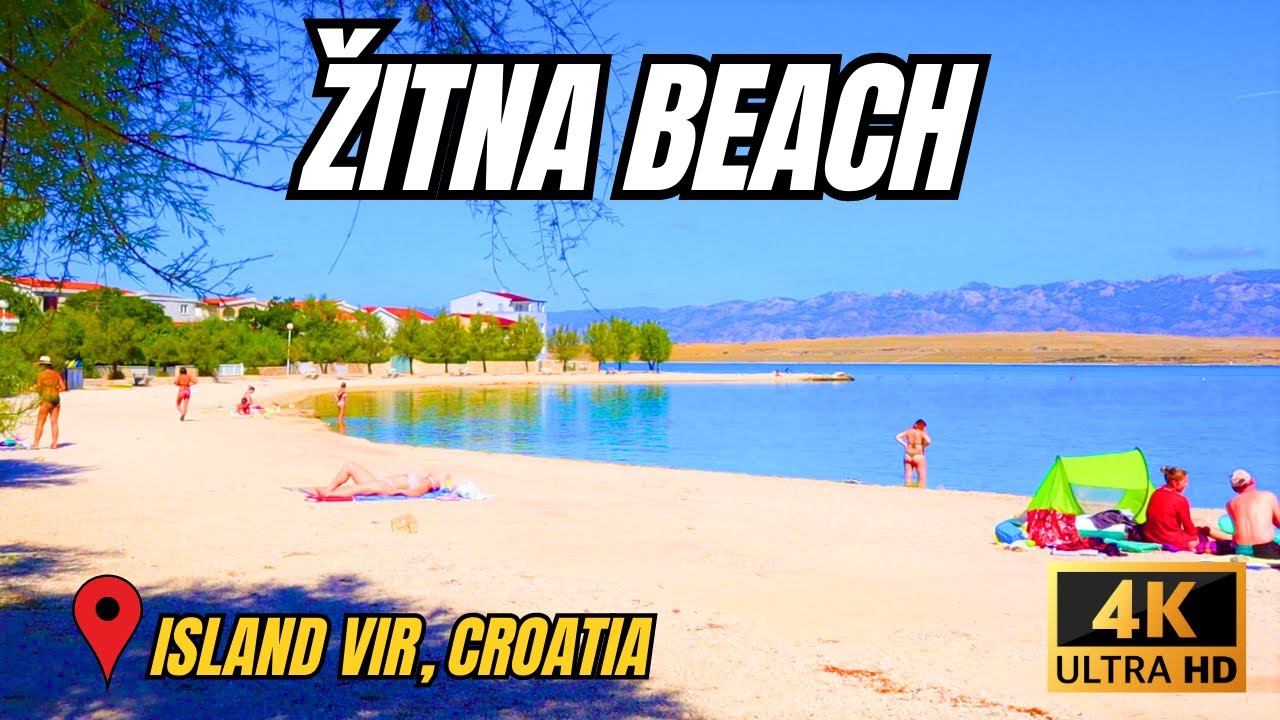 ŽITNA BEACH - ISLAND VIR, CROATIA 4K