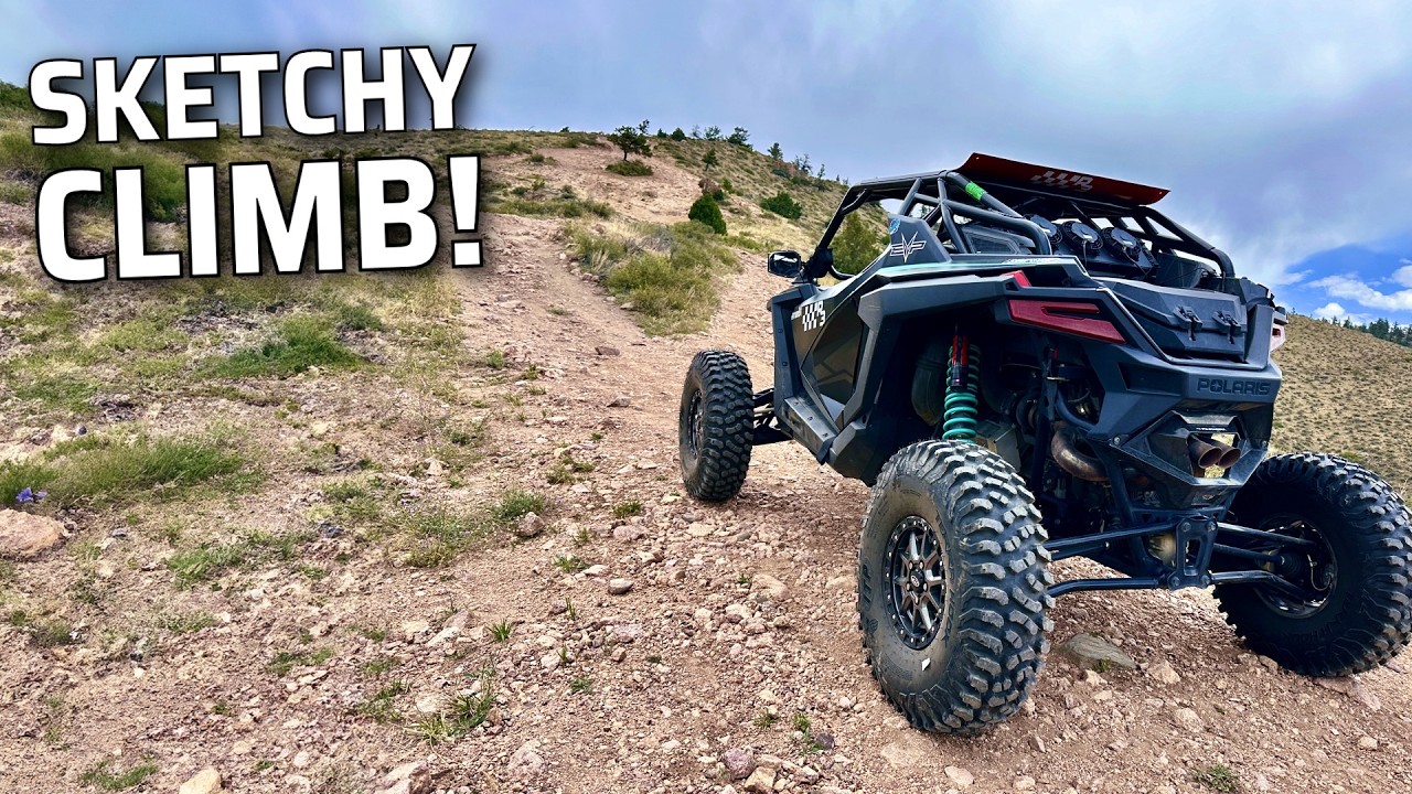 We hit some GNARLY Colorado trails! Chutes and HEART ATTACK hill!