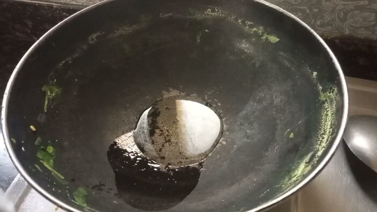 पालक भाजी रेसिपी l हिरवी मिरची टाकून  केलेली ll