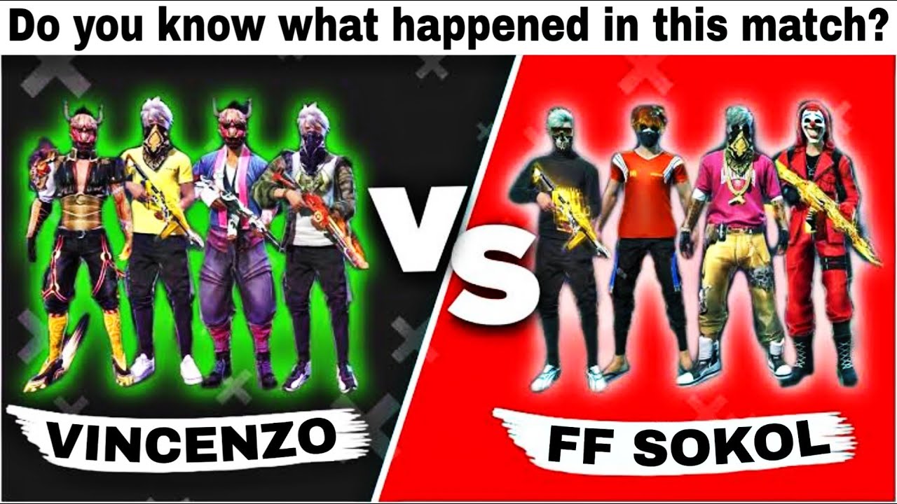 VINCENZO SQUAD VS FF SOKOL SQUAD Clash Squad Custom Match |King of legend FIGHT with garena employer