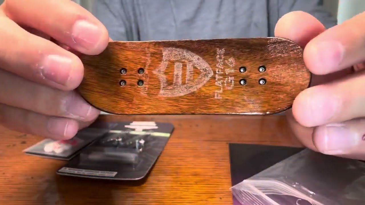 Set-up a flat face g16 fingerboard deck.