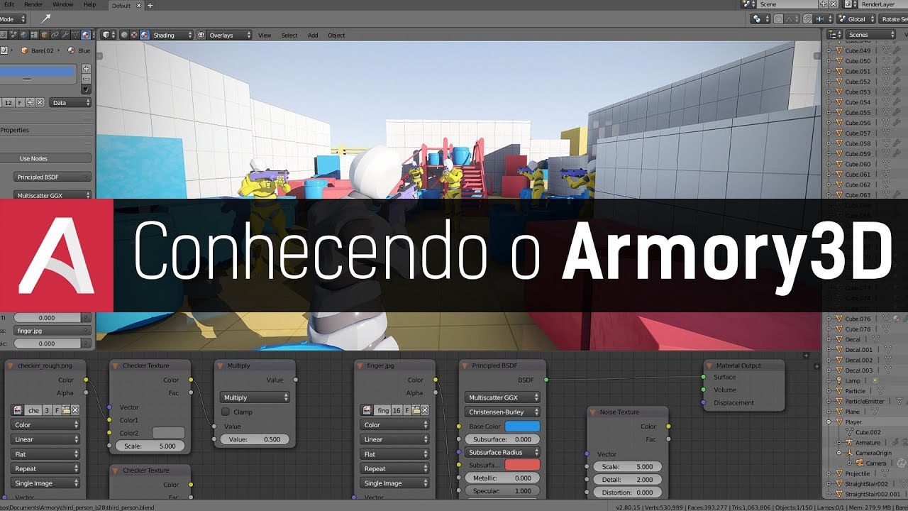 Tutorial Armory3D | Conhecendo a nova Game Engine do Blender!