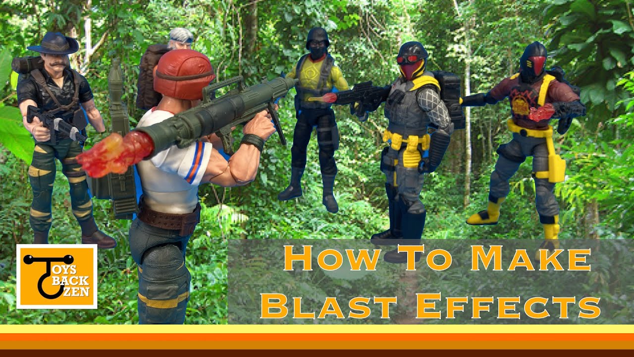 Custom Blast Effects For Any Figure, Any Shape, Scale & Size!