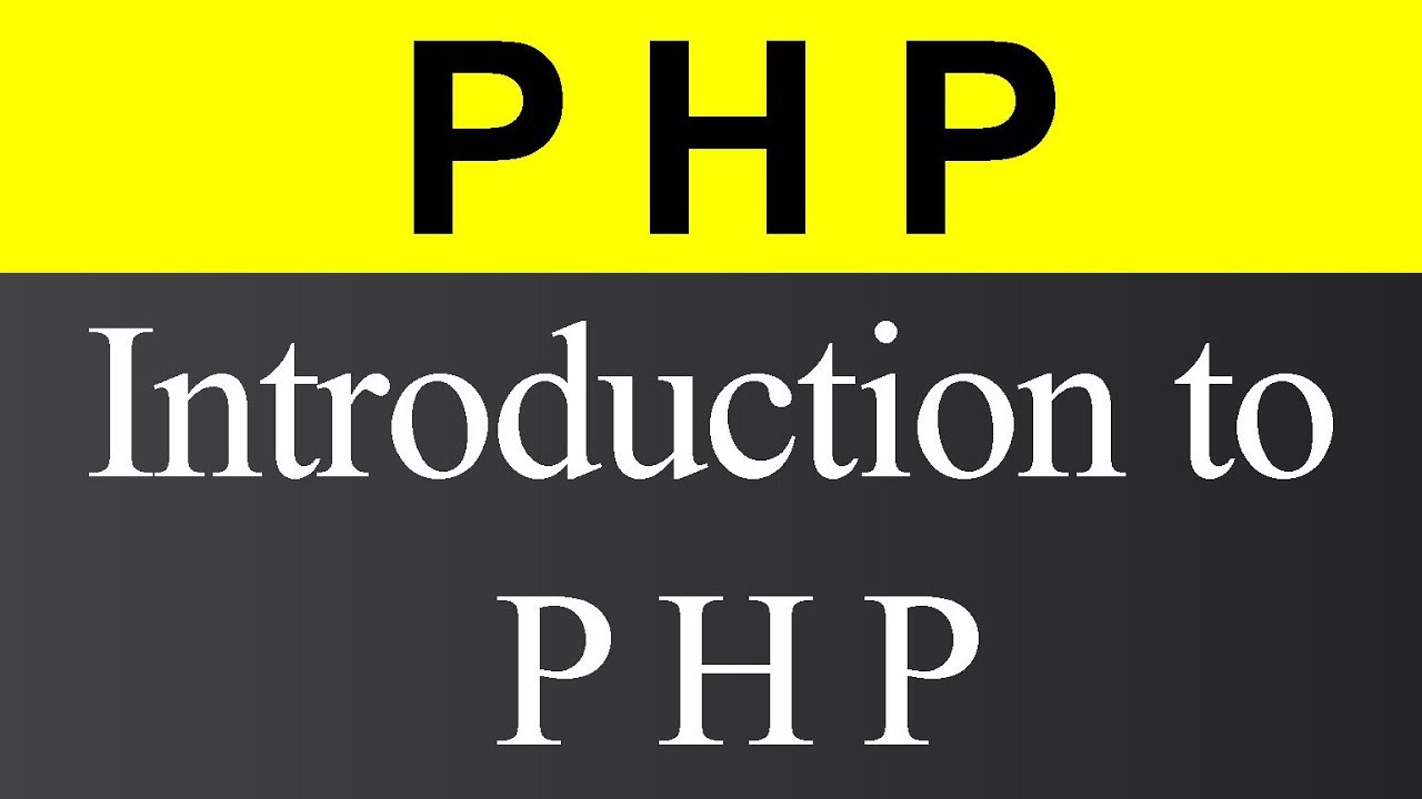 Introduction to PHP (Hindi)