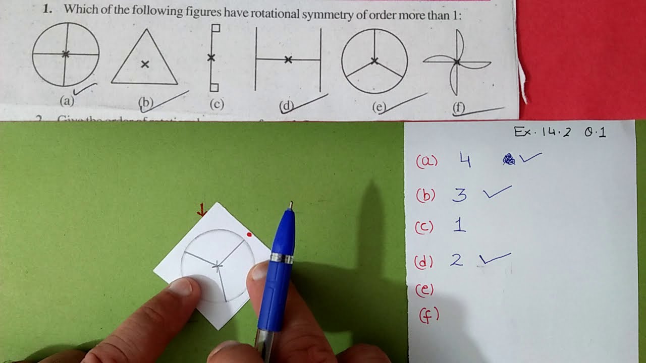 Q.1, Ex.12.2 Chapter:12 Symmetry | New Ncert Maths Class 7 | Cbse