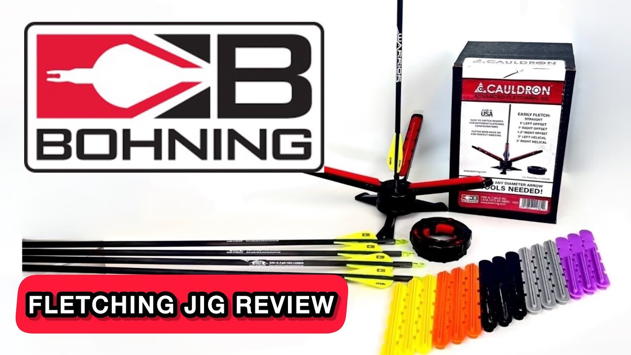 Bohning Cauldron Fletching Jig