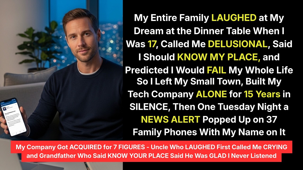 My Family Laughed At My Dreams — A News Alert Proved Them Wrong