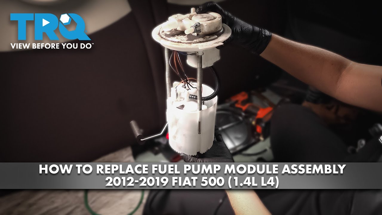 How to Replace Fuel Pump Module Assembly 2012-2019 Fiat 500 (1.4L L4)