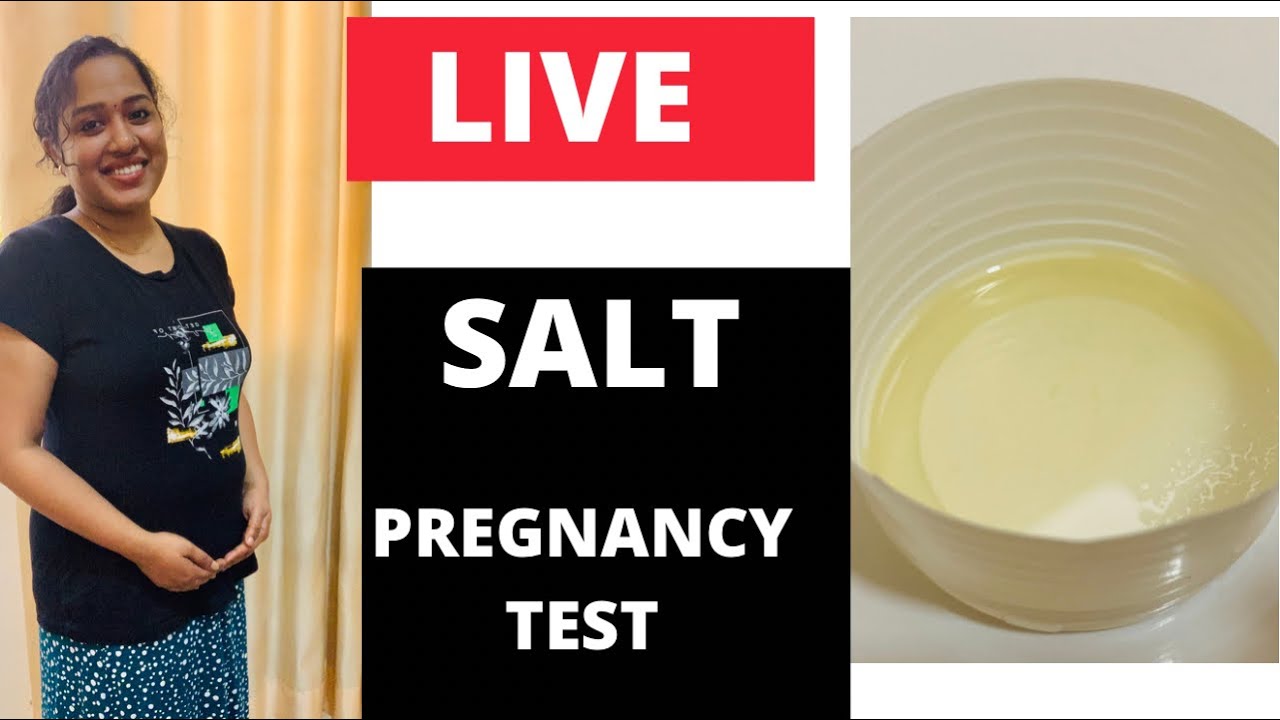 Live!!100%||Salt pregnancy test at Home || Salt test Accurate or Not