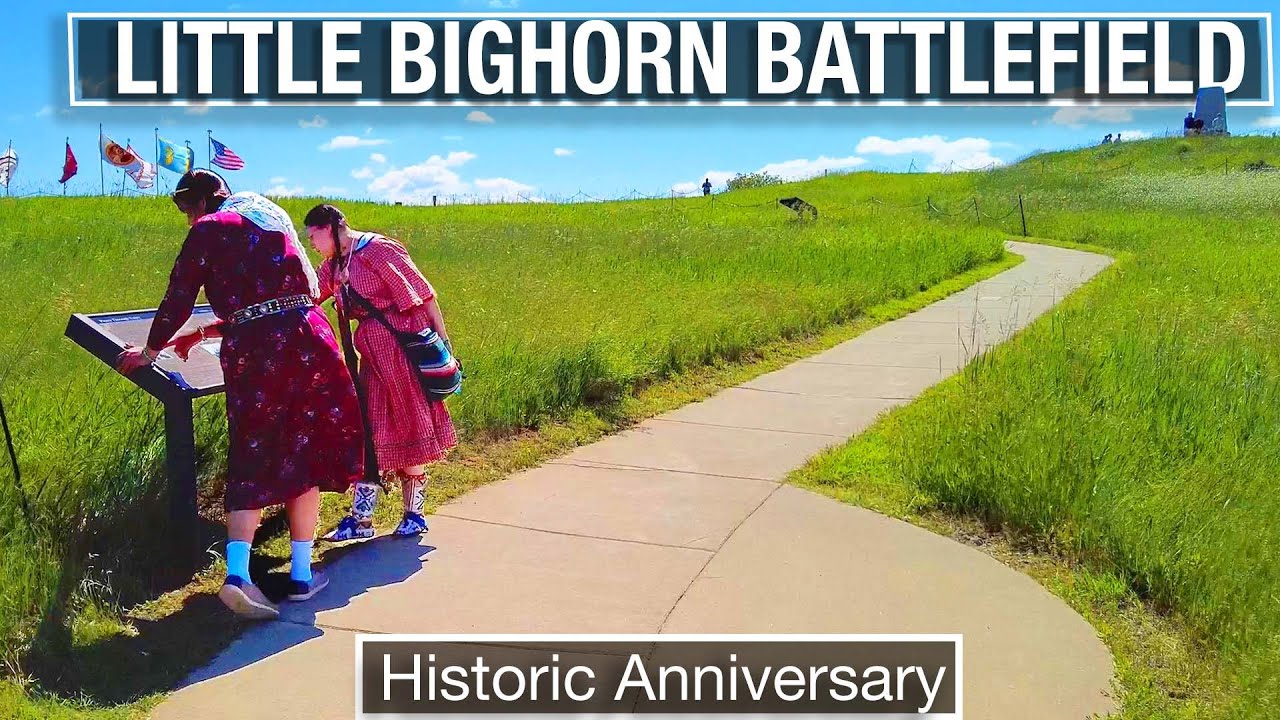 Little Bighorn Battlefield National Monument Virtual Walking Tour - Montana Summer Day - City Walks