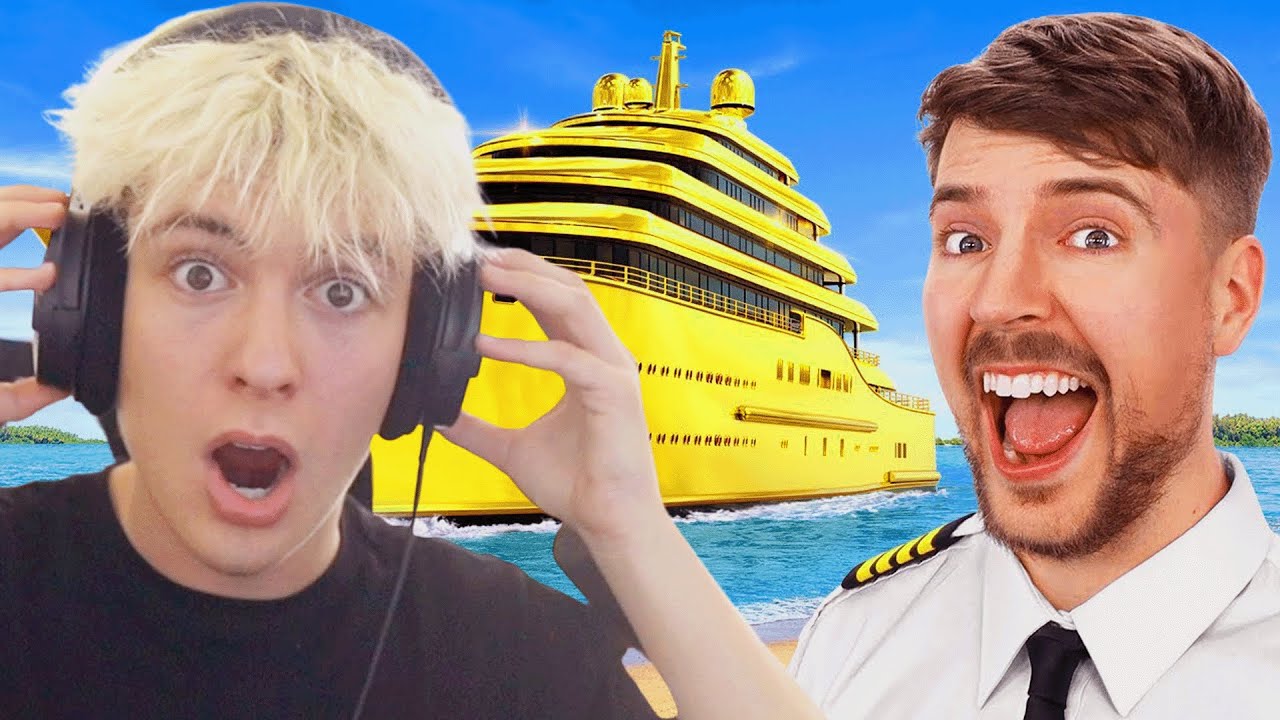 Clix REACTS to $1 vs $1,000,000,000 Yacht!