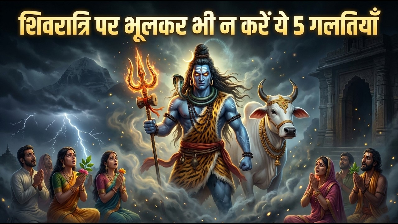 Shivratri ko ye kaam bhool kar bhi na karen Astro Shushant is live