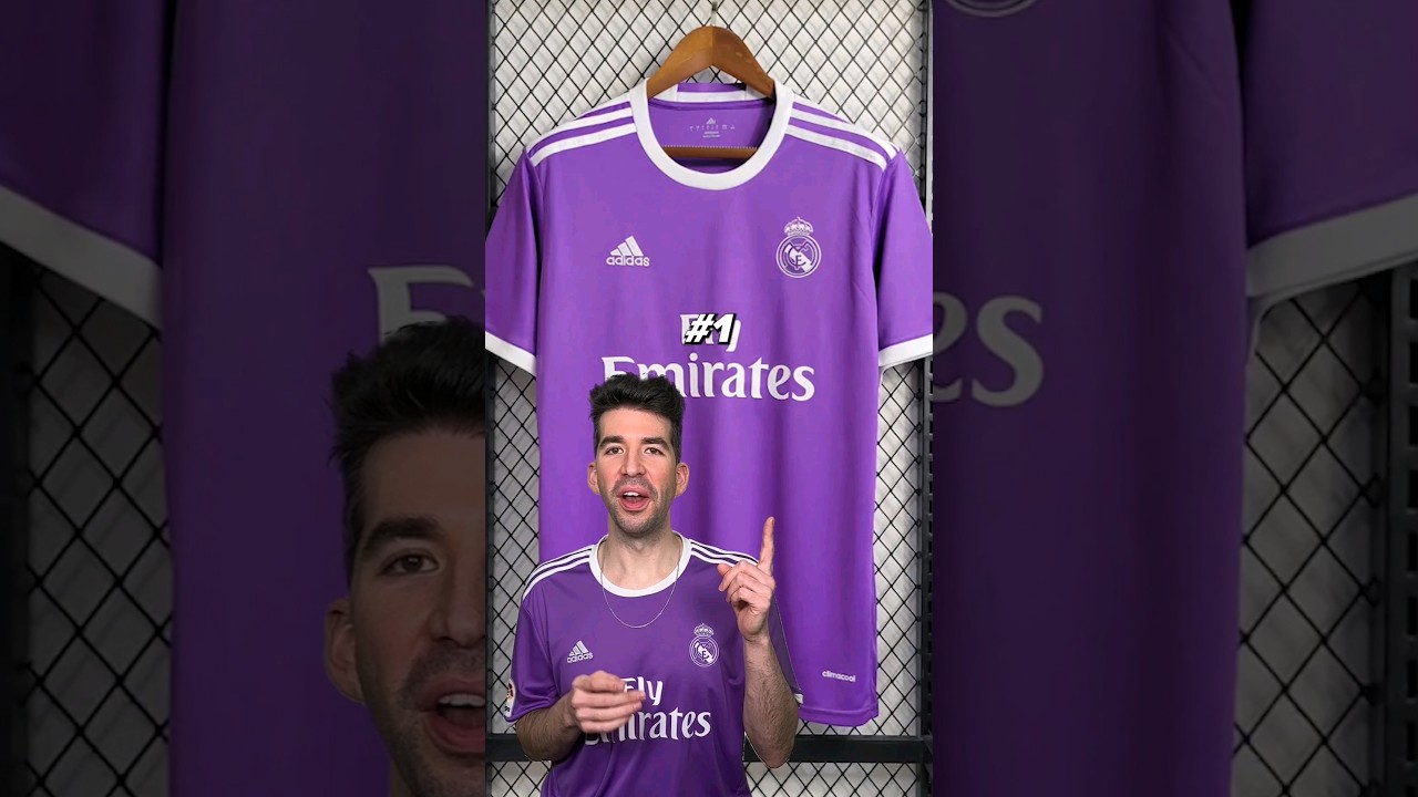 What Are The Top 5 Real Madrid Kits Of All Time? 🤔👕
