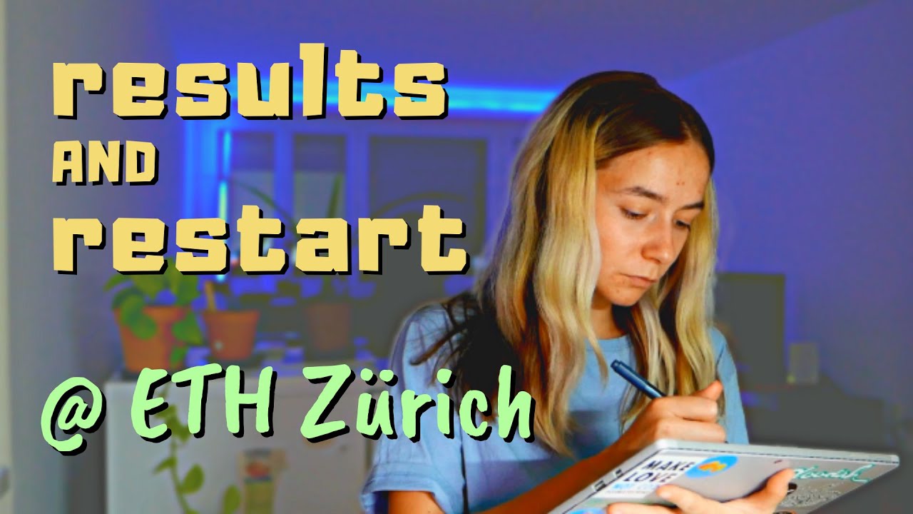 reacting to exam results & preparing for the new semester at ETH Z&uuml;rich || in&eacute;s &eacute;cile