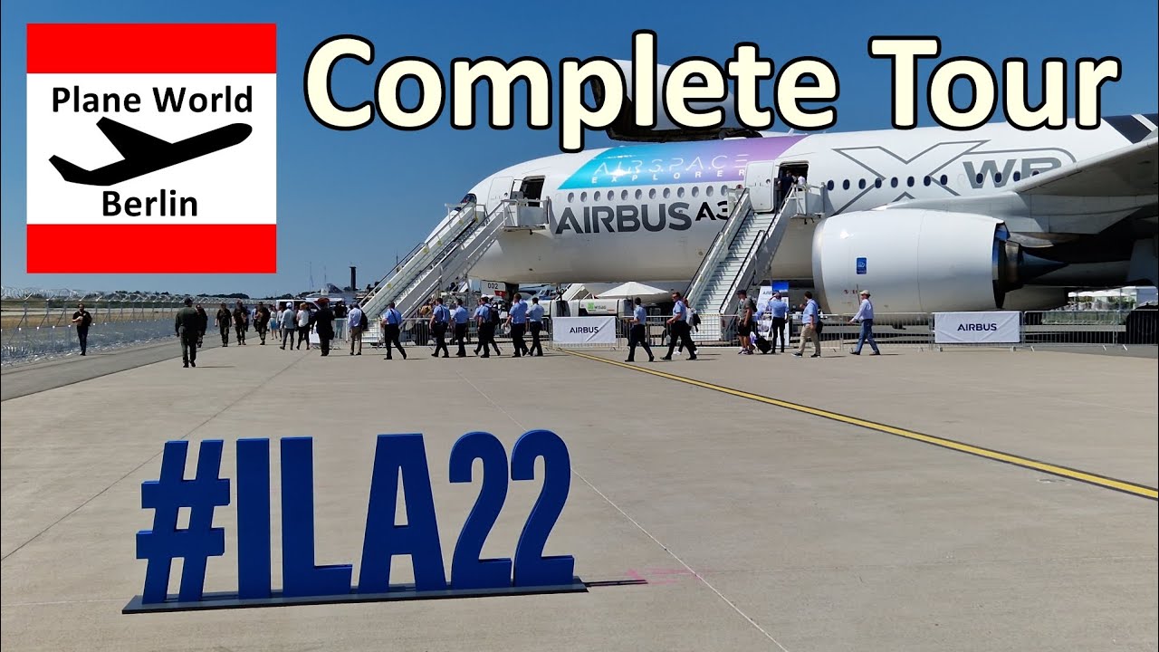 ILA 2022 Berlin Air Show static display outside tour // Rundgang am 1.Publikumstag 25.06.2022