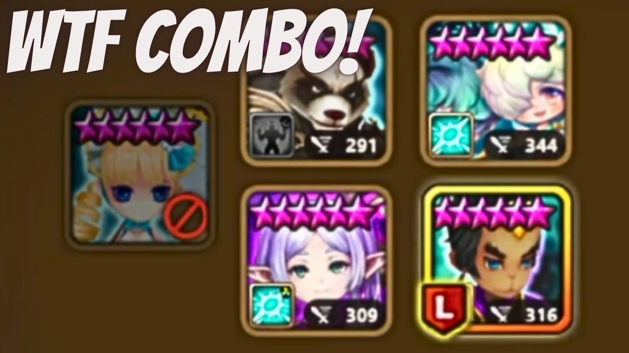 This Might Be the DIRTIEST Combo with Dark Frieren! [Summoners War: Sky Arena]