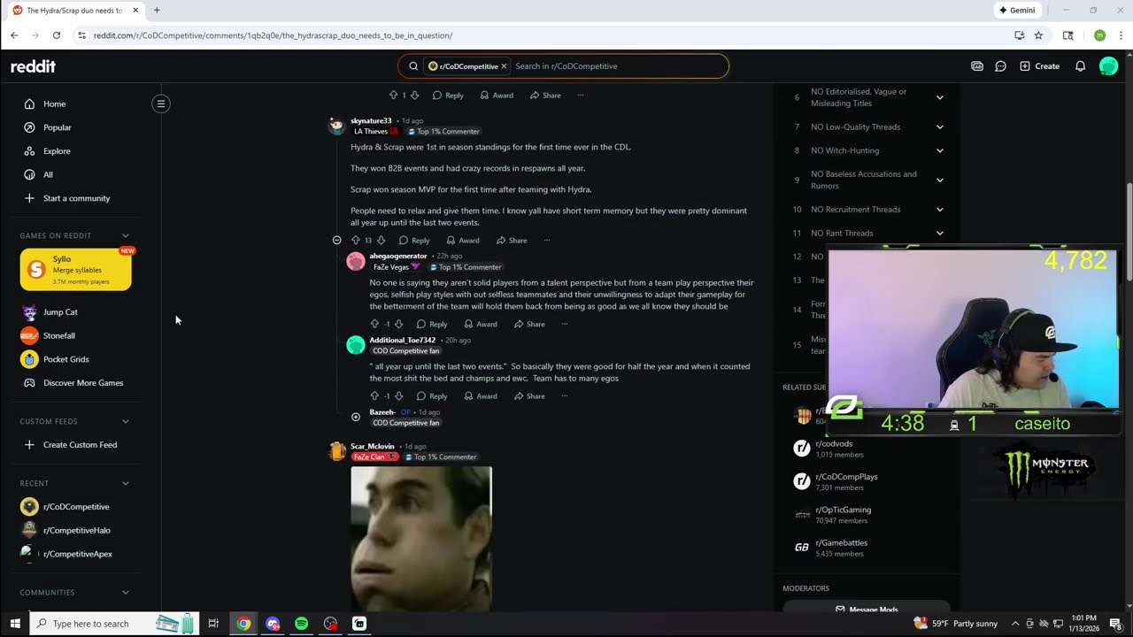 FormaL Gets Real About Thieves Making a Roster Change & aBeZy vs Simp Playstyle! (Reddit read)