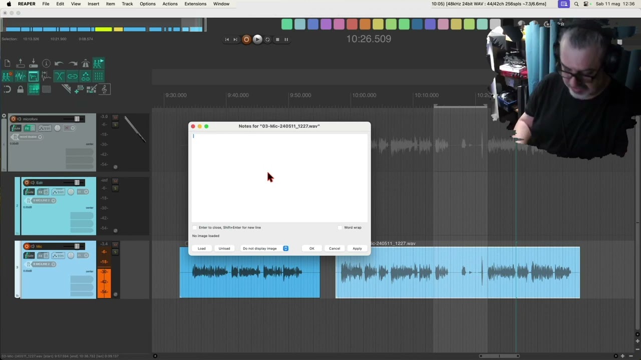 Reaper: alla scoperta. Appunti, effetti item, Media Explorer con un tasto.
