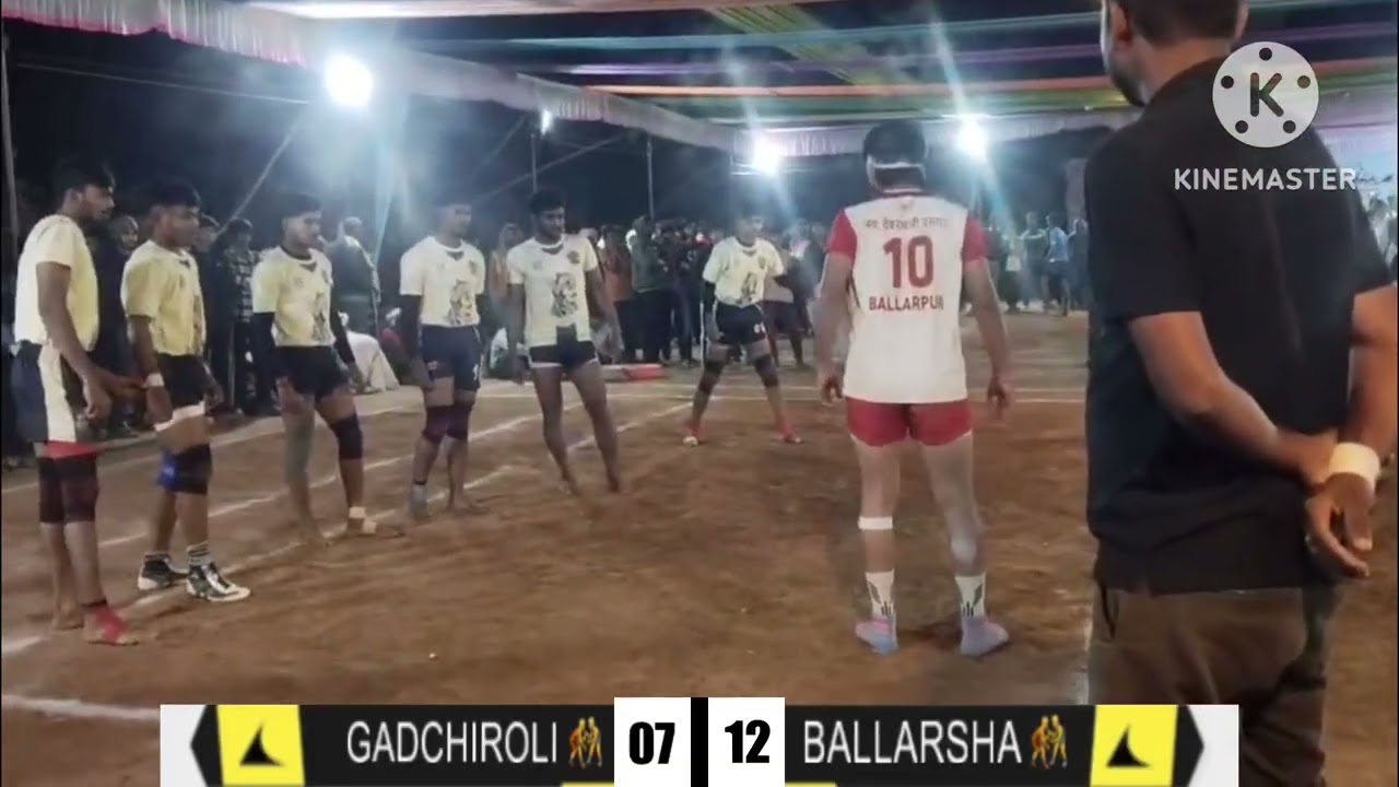 Maharana pratap Gadchiroli vs Ballarsha 🤼🔥 ( First Half)