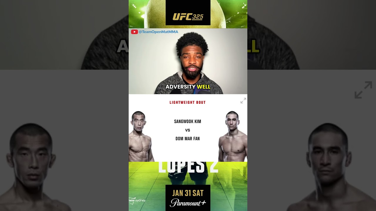 UFC325 (RTU): Sulangrangbo vs. Lawrence Lui 