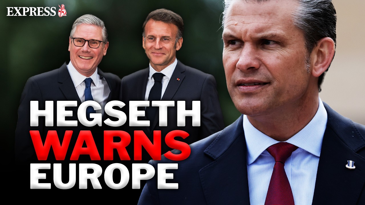 Hegseth WARNS Europe faces 'invasion of DANGEROUS ideologies' in FIERY D-Day speech