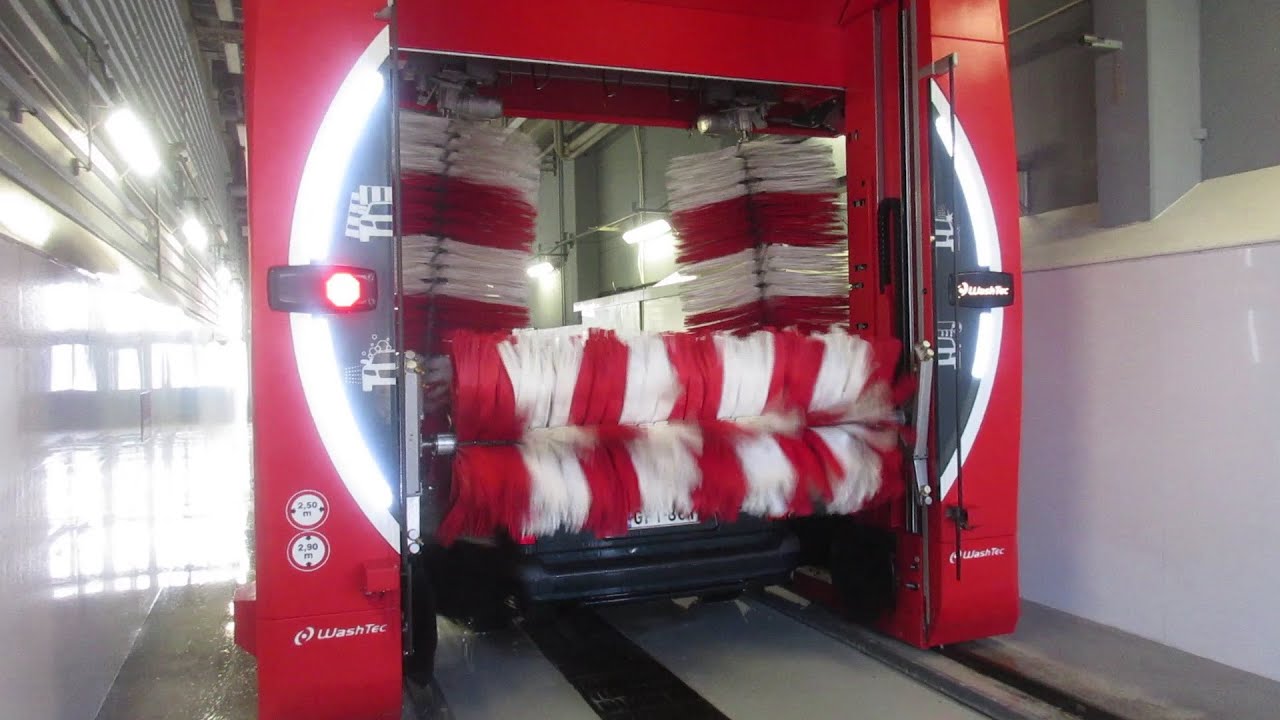 New model WashTec SoftCare2 Pro Chrono Car Wash