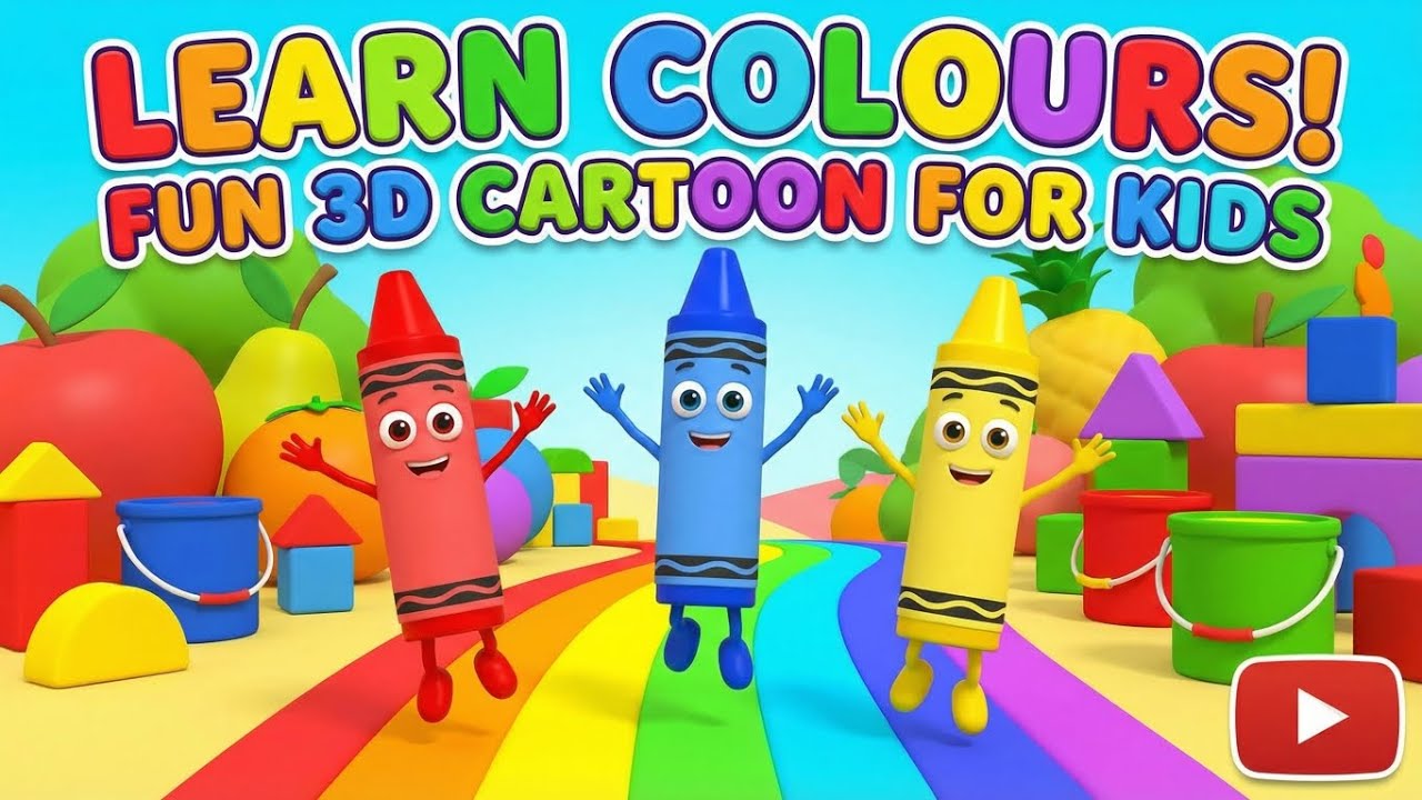 Say the colors with me! 🎨Let’s learn colors! colours learning video for toddlers 