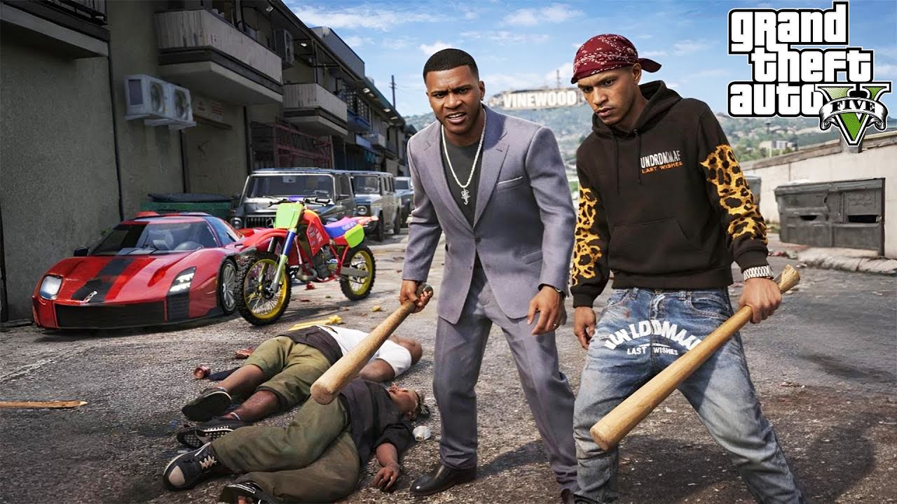 MI HANNO RUBATO LA MOTO… CHIAMO PAPÀ E ANDIAMO DAI BULLI A FARCI GIUSTIZIA GTA 5  Vita da Gangster