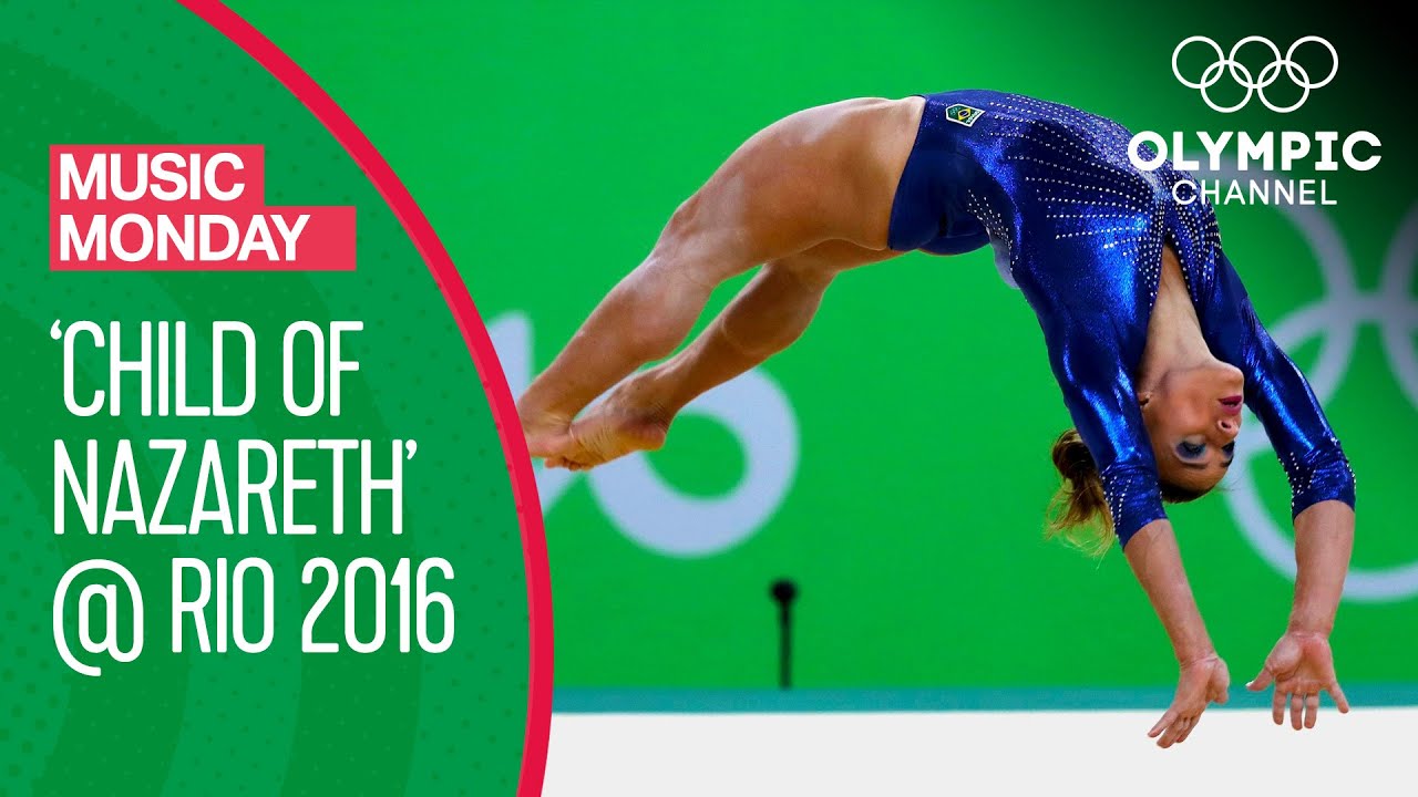 Jade Barbosa's Floor Routine in front of her home crowd at Rio 2016! | Music Monday